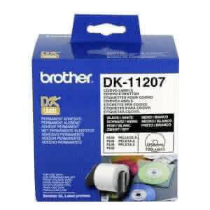 מדבקות למדפסת BROTHER DK-11207 ברדר