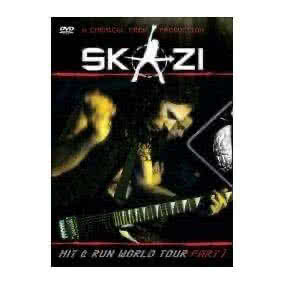 דיסק DVD מקורי של סקאזי (Skazi – Hit & Run World Tour – Part 1)