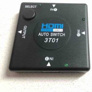קופסת מיתוג (Switch) ל-HDMI עם 3 כניסות ויציאה אחת