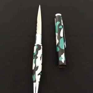 עט אלגנטית + סכין חדה בצבעים שונים